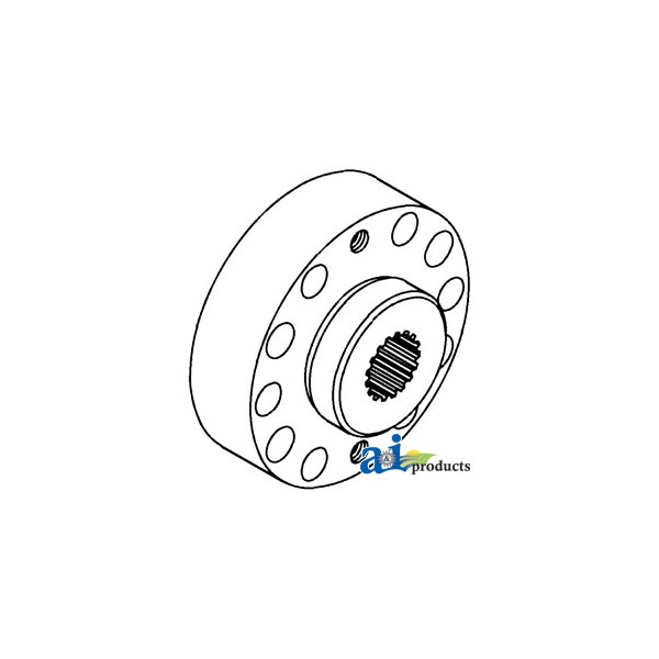 Hub, PTO Drive, that bolts to flywheel 4" x2.1" x4.2"